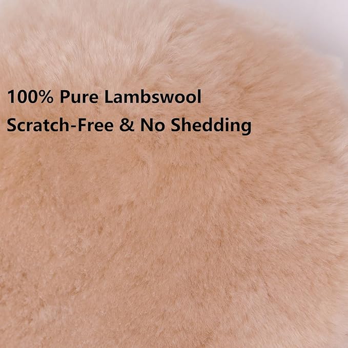 Gracefur Ultra-Soft Car Wash Mitt Lambswool Wash Mitt with Thumb, Scratch-Free Sheepskin Wash Mitt Extra Large Cleaning Gloves for Cars, Trucks, SUVs, Motorcycles Detailing