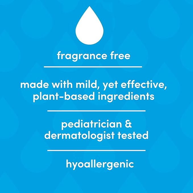 Dapple Breast Pump Soap, Fragrance Free, Plant Powered, Hypoallergenic, Easy Rinse Formula, Removes Milk Residue, 8 fl oz, 3 Count