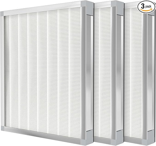 F301H HEPA Filter for Air Shield 550 HEPA Air Scrubber - Stage 2 550 Air Filter, H13, 16 x 19 x 2" Replacement Filter Compatible with bluedri, dri-eaz, phoenix & bear Air shield Models, 3Pack