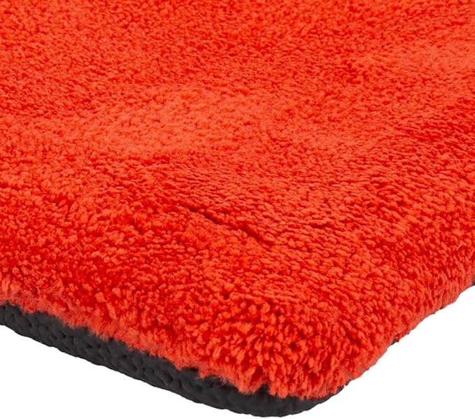 Maxshine Universal Red Clay Washing Mitt for Car Detailing – Microfiber Mitt Removes Contaminants from Paint, Glass, Chrome & Plastic – Clay Bar Alternative for Smooth, Clean Finish