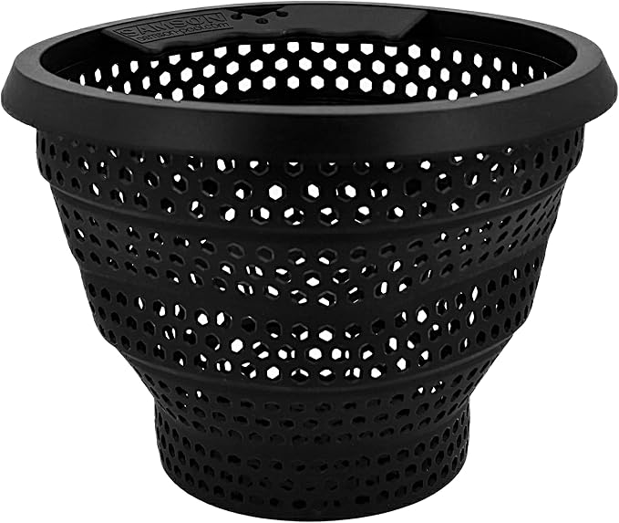 Pool Skimmer Basket [5-Year Warranty] [2-Pack] | Compatible with Pentair U-3 and Hayward SP1070 Inground - B9 Replacement | The Samson [BlackMAGIC] | Epic Strength | Superfine XL Filter Socks