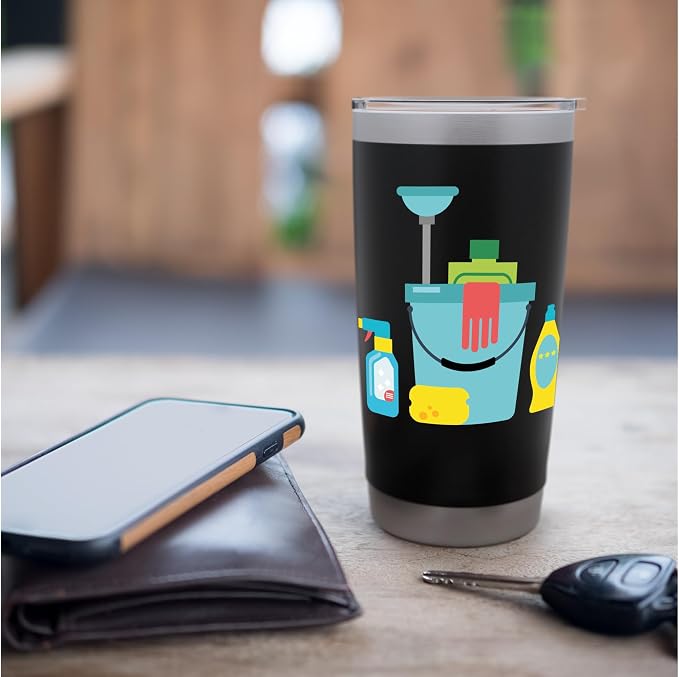 Cleaning Supplies Gift Stainless Steel Insulated Tumbler