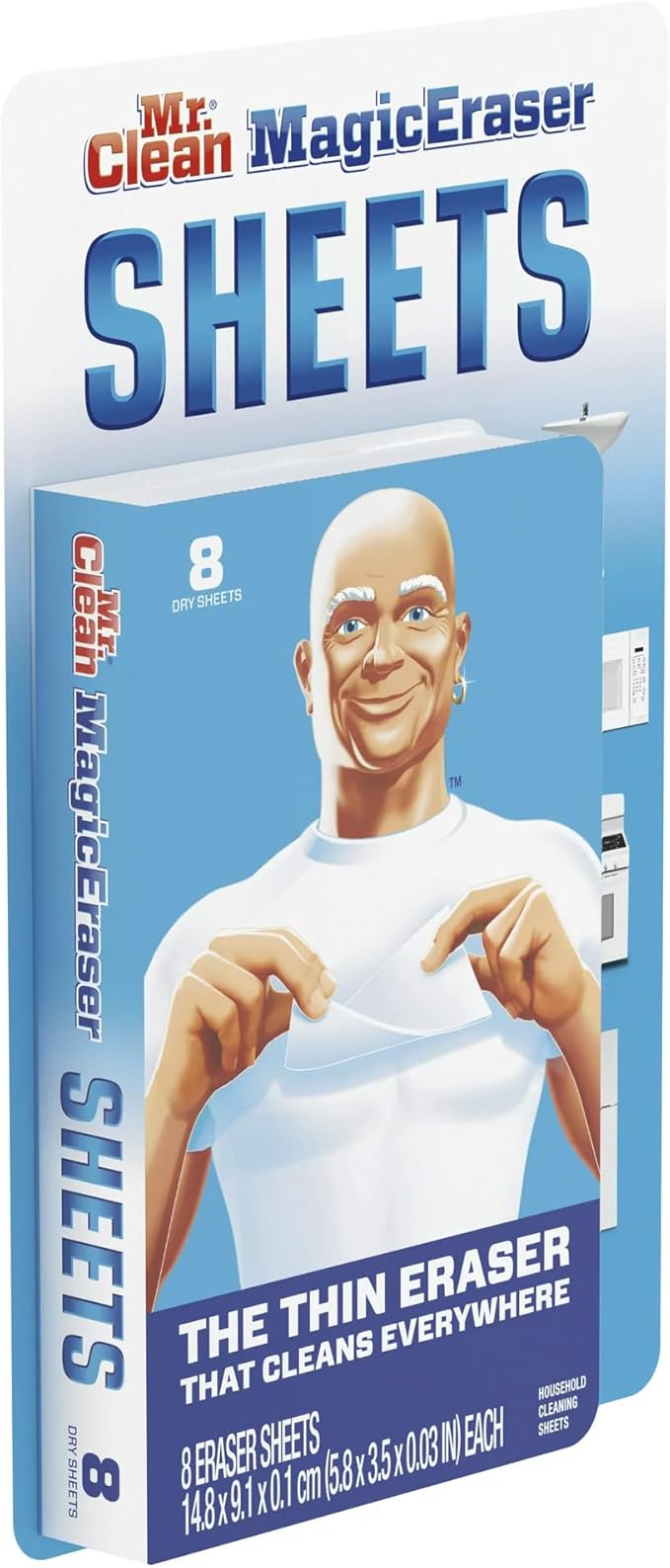 Mr. Clean 24376040 Mr Clean Magic Eraser Sheets Original 1-Pack (90618)