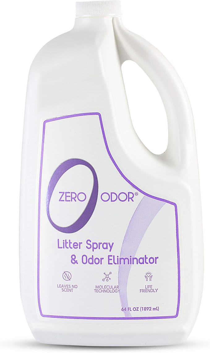 Zero Odor 64 oz. Litter Odor Eliminator Air Freshener Spray Refill LR1101408