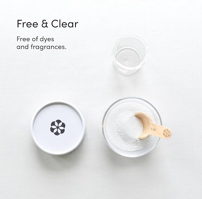 Dirty Labs | Unscented Sustainable Set | Free & Clear 80 Loads & Bio-Enzyme Booster | Hyper-Concentrated | High Efficiency & Standard Machine Washing | Nontoxic, Biodegradable
