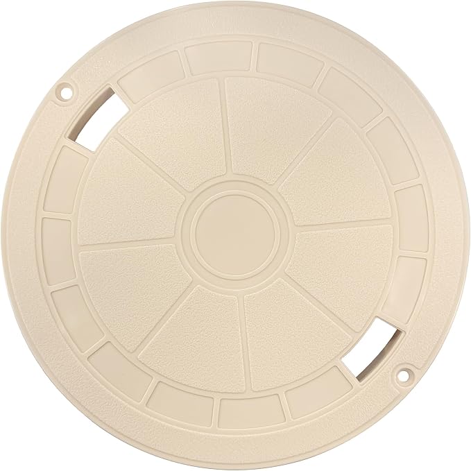 SuperDi SPX1070C10 Tan Cover Replacement for Hayward Automatic Skimmers Replace SP1070, SP1071, and SP10712S Pool Skimmer Cover