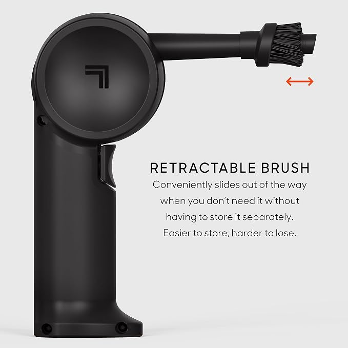 Sharper Image MACH 01X High Velocity Compressed Air Duster, Rechargeable, Rotating Design, Cleaning Tool