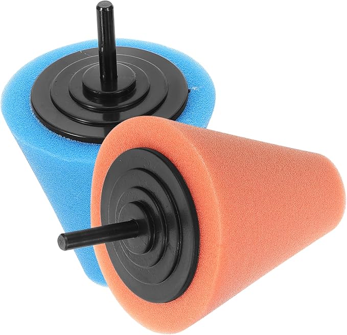 8pcs Drill Buffer Sponge Pad Polishing Pad Car Wheel Buffer Car Polisher Drill Polishing Accessory