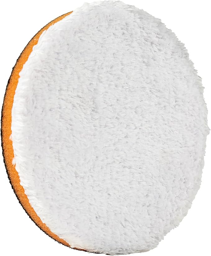 5.25" One Step Light Cutting Microfiber Pad (2-Pack) - Great for Removing Moderate Defects, Swirls and Light Oxidation. Fits 5" Backing Plate.