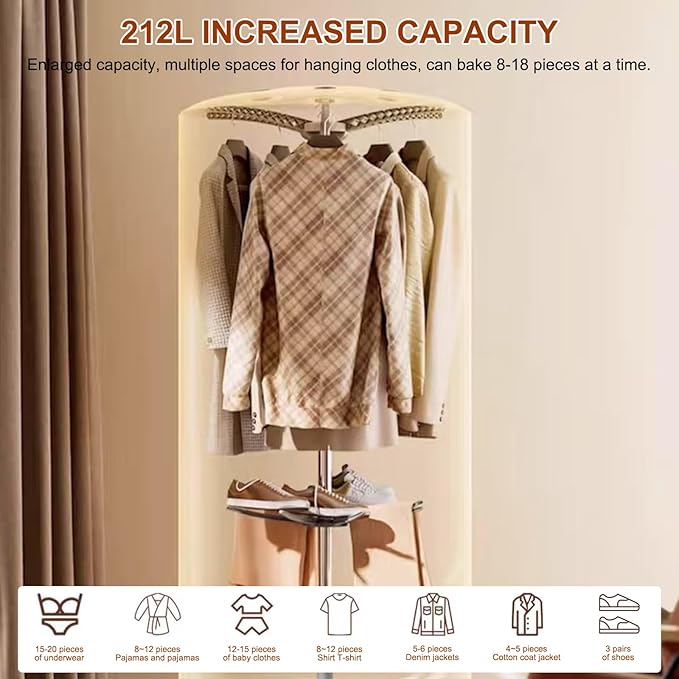 Portable Clothes Dryer, 900W Fast Drying & Large Load Capacity for Laundry and Shoes - Compact Mini Dryer Machine for Travel, Apartments, RV, Dorm Blue Polar Bear