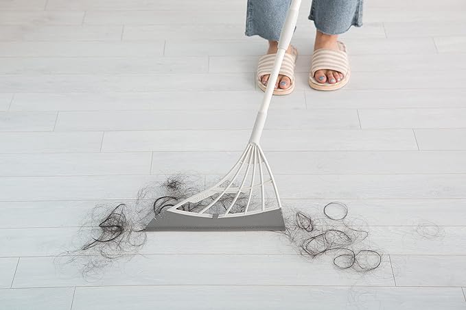 Broombi with Extra Replacement Broom Head (Grey)