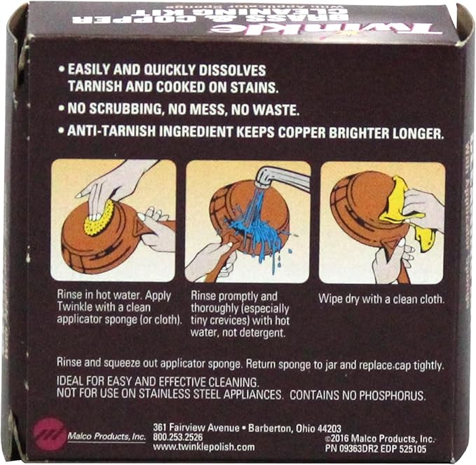 Twinkle Silver Polish Kit and Brass & Copper Cleaning Polish Kit (Pack of 6)