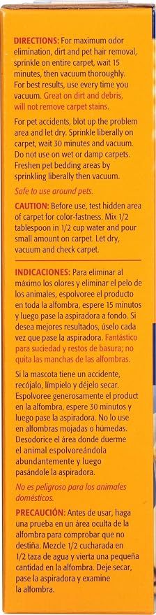 ARM & HAMMER Carpet Odor Eliminator, Pet Fresh, 30 Oz (Pack of 6)