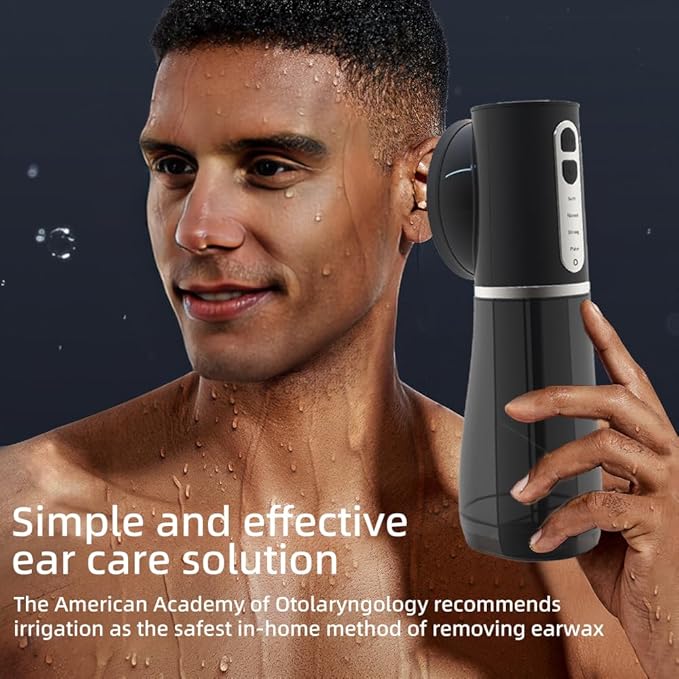 Smart Electric Ear Cleaner,Earwax Removal kit with IPX7 Waterproof Rating,Soft and Safe Effective Ear Wax Removal Tool.