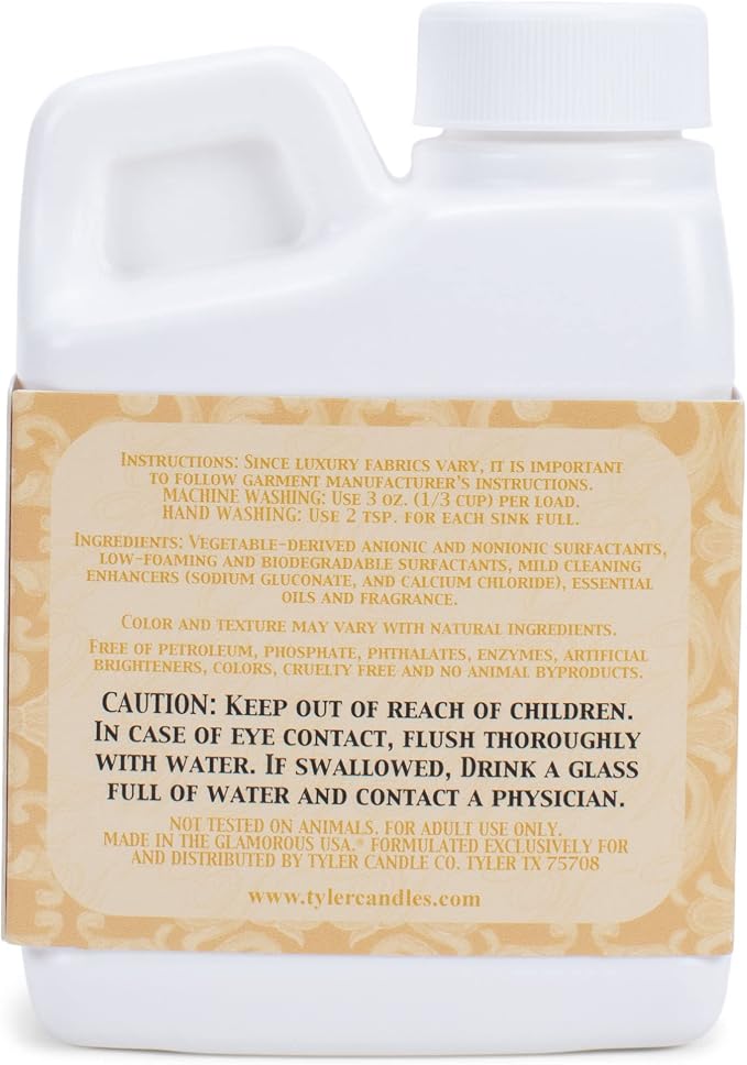 Tyler Glamorous Wash 4 ounce Fine Laundry Detergent Pack of 2, Diva