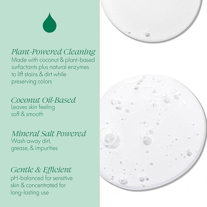 Safely Everyday Laundry Detergent Liquid Soap,Free & Clear 1 Pack–Plant Powered,Highly Concentrated-Fight Stains & Wash Away Dirt, Impurities While Preserving Colors, Gentle On Skin, 64 fl oz
