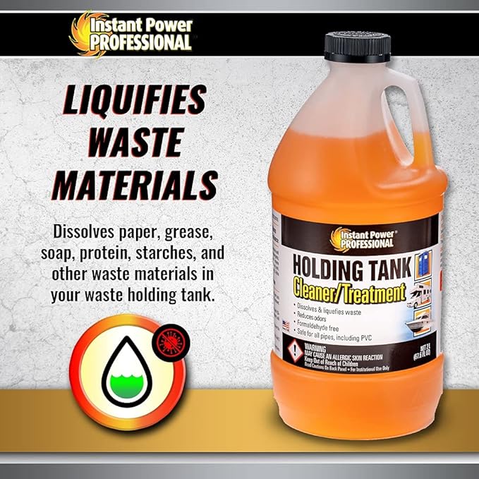 Instant Power RV and Marine Holding Tank Treatment, 8870, 67.6 Fl. Oz.