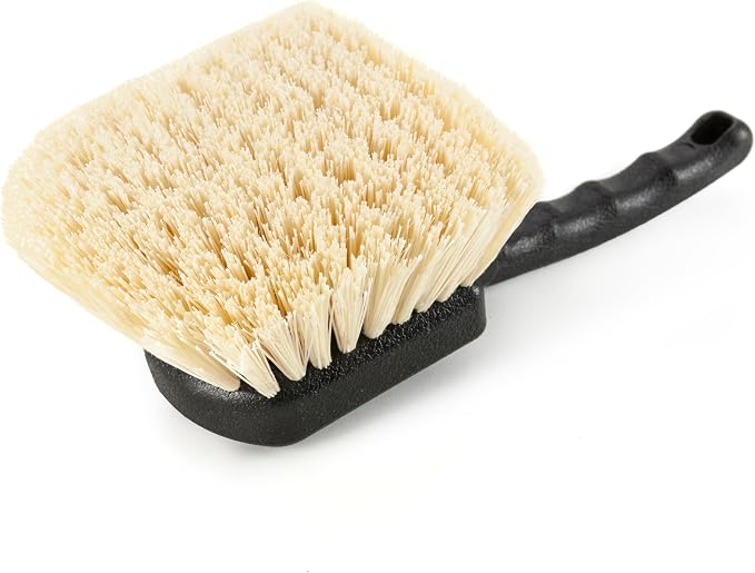 Harper Scrub Brush Pack: Acid-Resistant Soft Bristles, Made for Cleaning Utility and Outdoor Furniture, Remove Dirt, Dust, Wood, and Other Debris, Set of 4