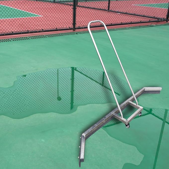 Port Tennis Court Squeegee Rain Shuttle for Sports Court Water Wiper Device Water Remover Stadium Dust Collector Wiper