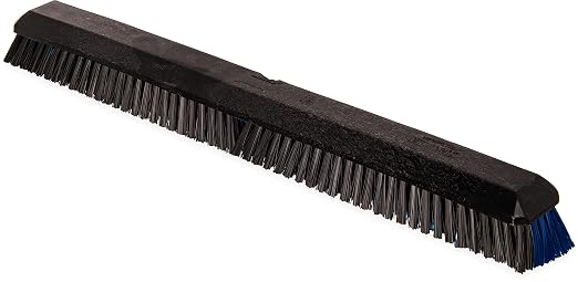 SPARTA Flo-Pac Plastic Broom Head, Omni Sweep for Cleaning, 24 Inches, Black
