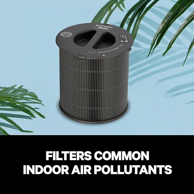 PuroAir 130 Replacement Filter - Genuine Puro Air 130 Filter Replacement - Official PuroAir Air Purifier HEPA Filter with CarbonTech Filters 99.9% of Pollen, Dust, Pet Dander, Smoke, Odors (2PK)