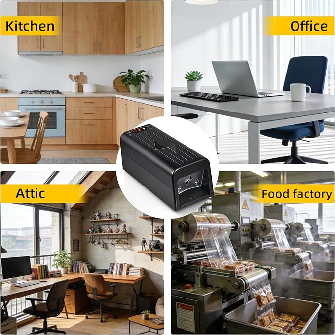 2026 Rat Trap Electric Mice Trap Electronic Mouse Traps Zapper with Powerful Voltage, Reusable & No-Touch Mouse Trap Electric Shock Rodent Trap for Home, Attic,Garage,Kitchen,Warehouse Indoor