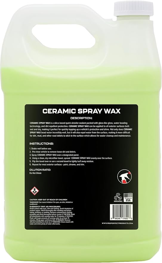 Pro Perfect Ceramic Spray Wax (1gallon)