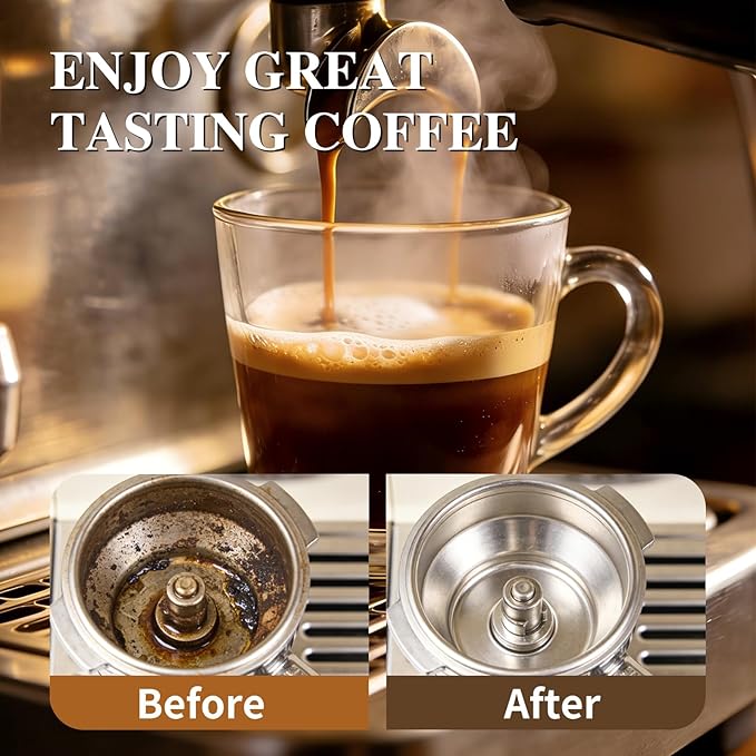 SOPAMI Coffee Maker Cleaner Tablets-24 count, Kitchen Coffee Machine Descaler Cleaning for Coffee Pot,Drip and Espresso Machine Cleaning Oil Remover
