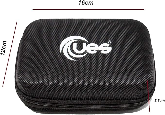UES Professional Camera Cleaning Kit with Hard Travel Case - DSLR & Mirrorless Maintenance Bundle: 2-in-1 Lens & Sensor Cleaner, Air Blower, Pen, Microfiber Screen Cloths & 10 APS-C 16mm Swabs