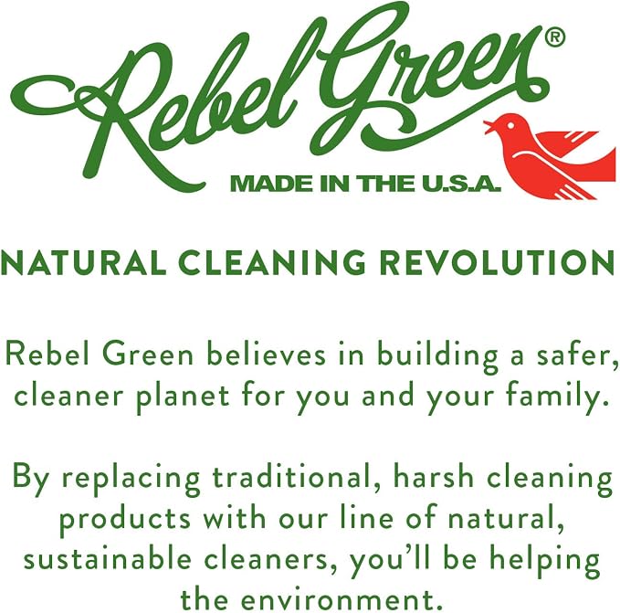 Rebel Green, Laundry Detergent Fresh Peppermint Lemon, 64 Fl Oz