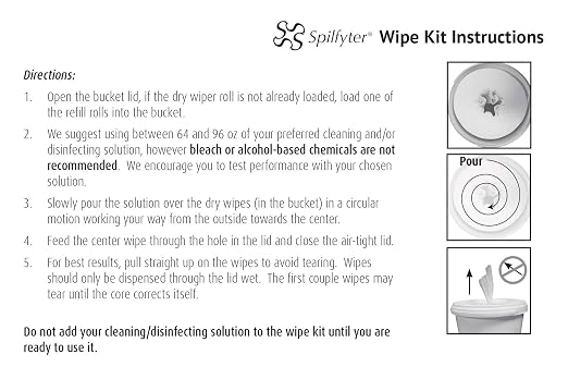 Spilfyter Wipe Kit Refill 74491