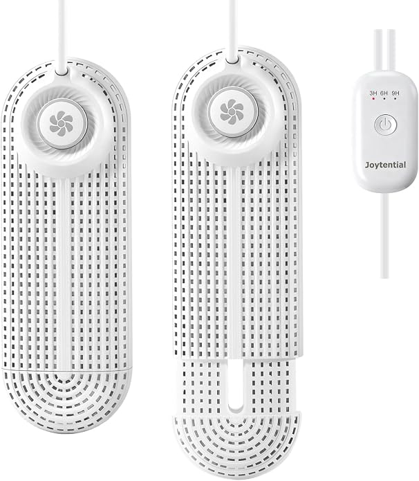 Electric Boot Dryer, Shoe Warmer with IC Controller, Footwear Travel Dryers Silent with 3/6/9 Hours Timer