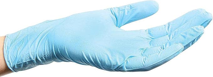 ForPro Disposable Nitrile Gloves, Chemical Resistant, Powder-Free, Latex-Free, Non-Sterile, Food Safe, 4 Mil