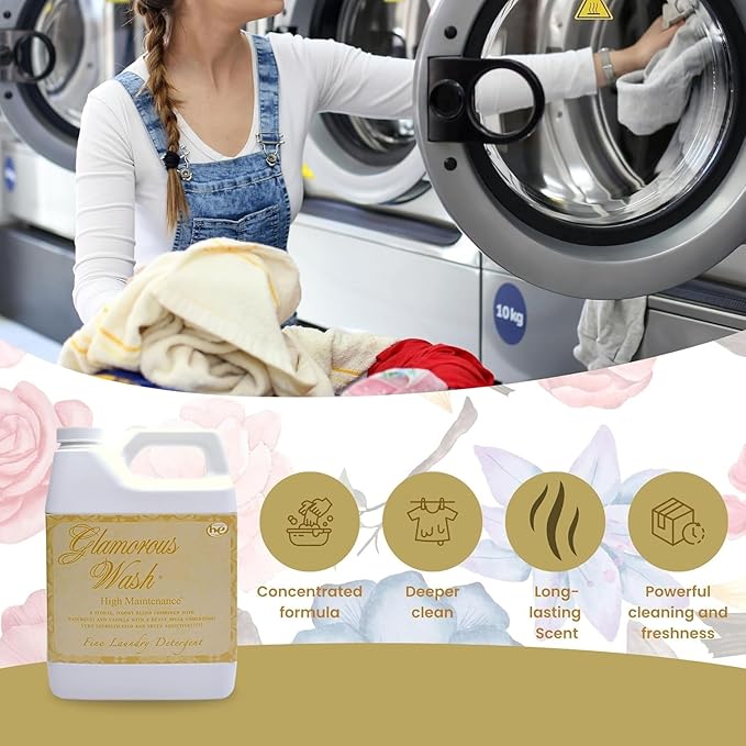 Tyler Laundry Detergent - High Maintenance 16 Fluid Ounce/with Dryer Sachet Single Pouch xL