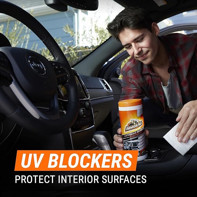Armor All Car Interior and Exterior Cleaning Wipes, 90 Count + Armor All Leather Cleaner Wipes for Car Interior and Ceramic Leather and Extreme Protectant Wipes, 50 Count Total