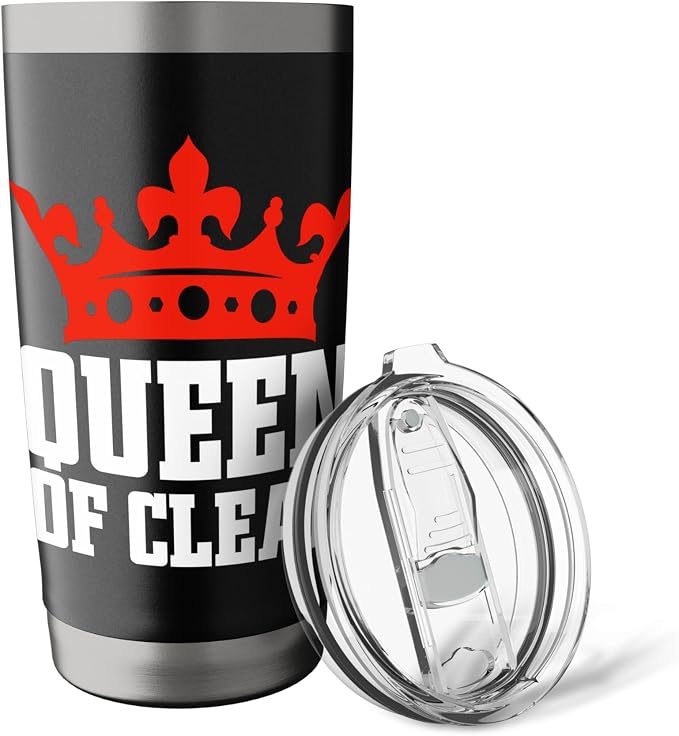 Queen of Clean Cleaning Stainless Steel Insulated Tumbler