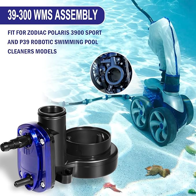 39-300 WMS Water Management Assembly with O-Ring Replacement Parts Rebuild Kit Fit for Zodiac Polaris 3900 P39 Sport Robotic Swimming Pool Cleaner Vacumm