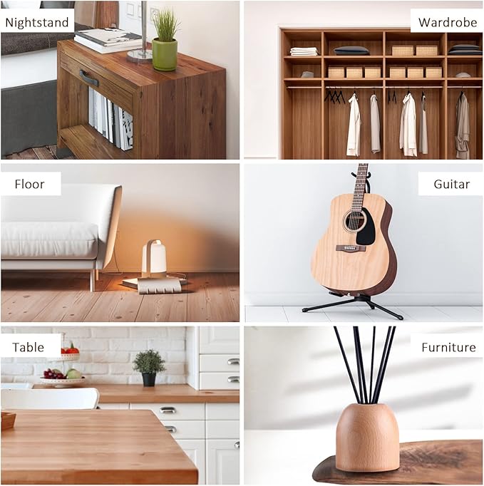 SEISSO Furniture Touch Up Markers, Wood Repair Kit for Furniture, 12 Colors Wood Touch Up Markers for Scratches, New Upgrade Furniture Repair Kit - Restore Wooden Table, Cabinet, Floors, Door