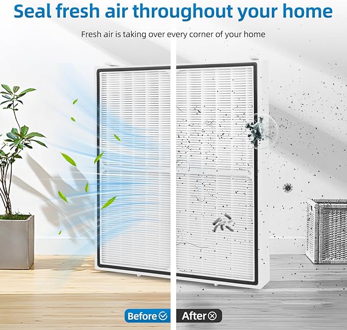 124746 Replacement Filter Compatible with Amway Atmosphere Mini Air Purifier,H13 HEPA+Carbon Filter(1piece）