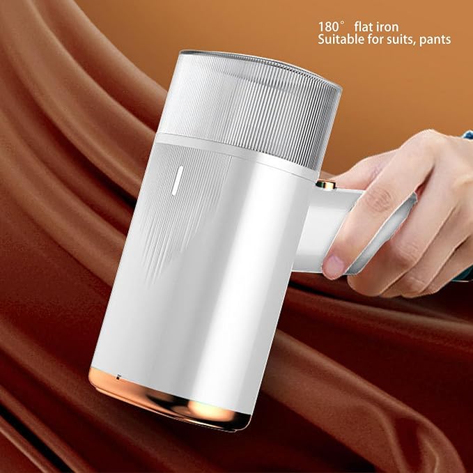 Handheld Steamer for Clothes, 1000W Foldable Portable Garment Steamer with 120ml Detachable Tank and Brush, Quick Heat Travel Steam Iron for Home and Trip