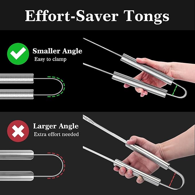 GRILLART 3PCS Grill Tools Bundle with Fast Clean Grill Brush
