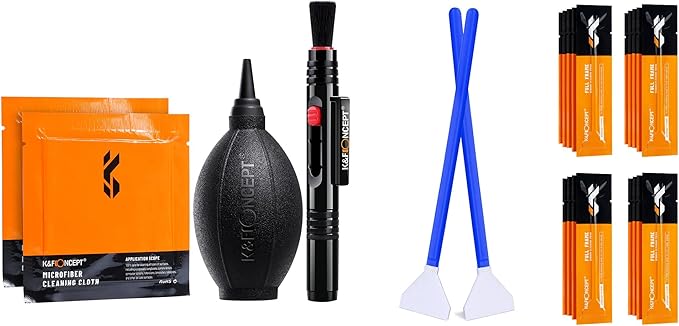 Lens Pen Kit & 20 Pack Full-Frame Sensors Cleaning Swabs