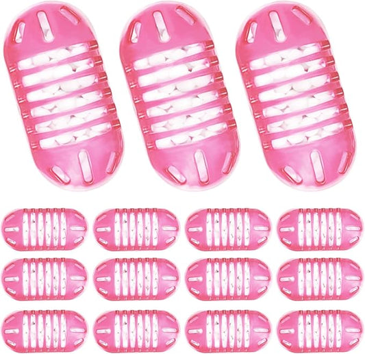 15 Pack Universal Humidifier Cleaner, Demineralization Cartridge for Humidifier Compatible with All Humidifiers and Fish Tanks Cleaning Ball, Purifies Water, Reduce Scale and White Dust, Pink