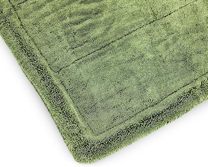 The Rag Company, The Liquid8r M22, Absorbent 70/30 Blend Microfiber Drying Towel for Cars, Trucks, and SUVs, Safe for Detailing, Scratch-Free, Twist Loop, 1100 GSM, 20x20 Inches, Camo