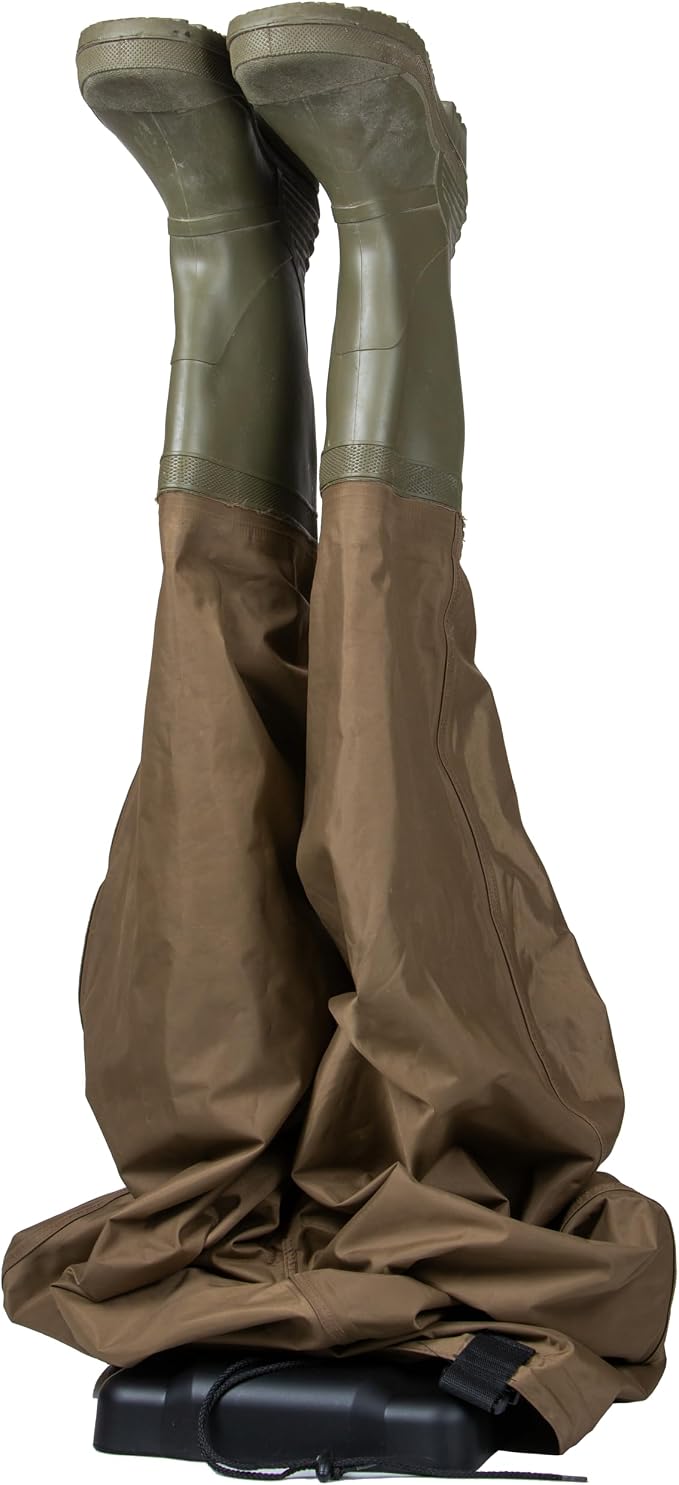 JobSite Wader Boot Dryer Kit - Silent, Fanless Convection Dry - Tall Wader Extensions - Helps Reduce Odor