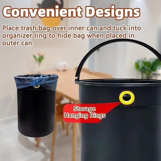 Garbage Can with Lid, Intelligent Sensor Opening and Closing, Small Garbage Can for Living Room, Bedroom, Kitchen and Bathroom (1, White)