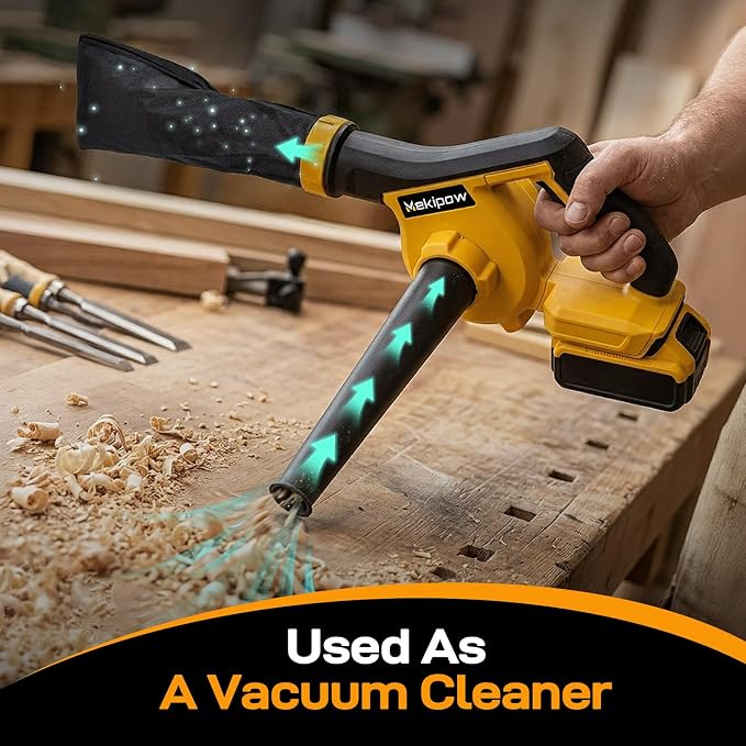 Electric Diatomaceous Earth Duster Compatible for DeWalt 20V/60V Battery, Garden Dust Applicator with 800mL Capacity｜Variable Speed, 3 in 1 Diatomaceous Earth Spray/Blower/Vacuum Cleaner (NO Battery)