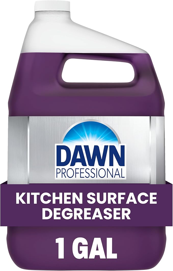 P&G Professional DAWN Kitchen Surface Degreaser - 1 GAL (Case of 2) - For Removing Grease Found in Commercial Kitchens & Food Service (Packaging May Vary)