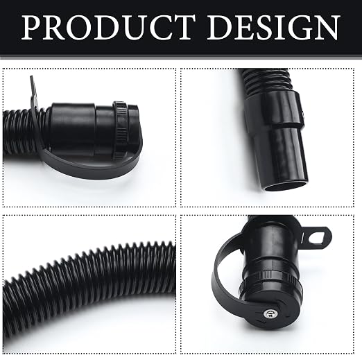 Threlaco Drain Hose Replacement Compatible with Tennant T3 T5 1043538 Aftermarket Direct Replacement