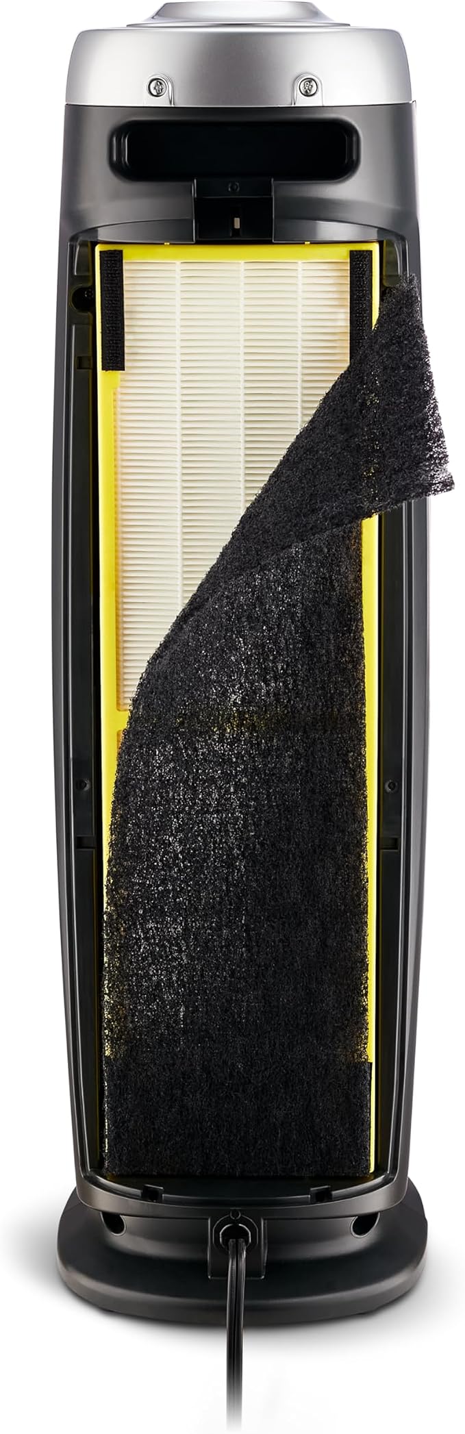 Germ Guardian AC4825 Air Purifier Bundle with FLT4825 True HEPA Replacement Filter, Quietly Filters Allergies, Pollen, Smoke, Dust, Pet Dander, Mold,Odors, UV Light Sanitizer Eliminates Germs, 22 in.